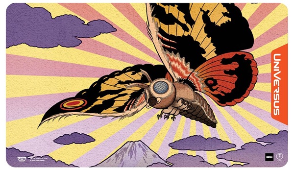 Spillemåtte (Playmat) - Universus (UFS): Godzilla - Mothra