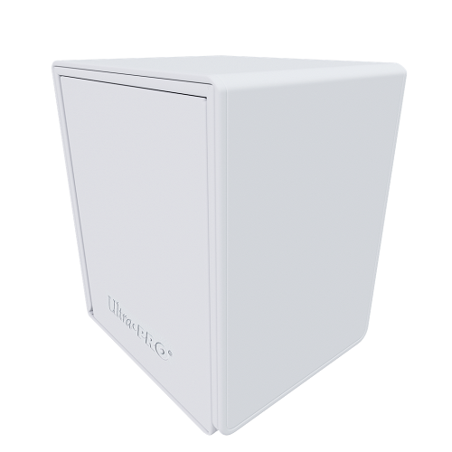 Deck Box - Alcove Flip: Vivid White - Ultra Pro #16179