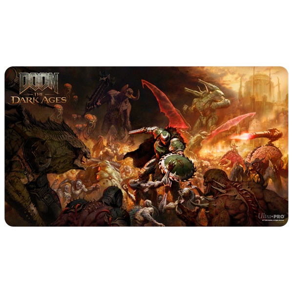 Spillemåtte (Playmat) - Doom The Dark Ages: Onslaught - Ultra Pro #16616