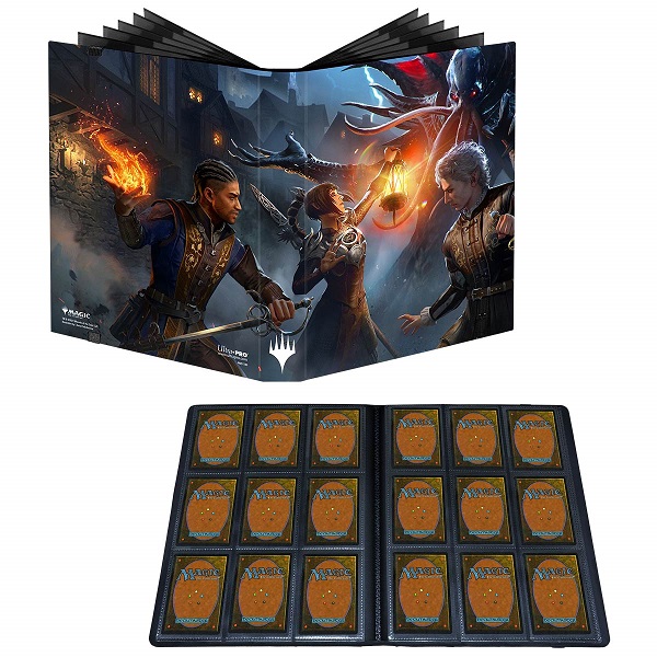 Mappe - Magic - Commander Legends: Battle for Baldur's Gate 9-Pocket Pro-Binder 18x20 (Plads til 360 kort) Ultra Pro #19385