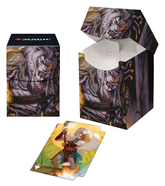 Deck Box 100+ - Magic - Dominaria United: V4 - Ajani, Sleeper Agent - Ultra Pro #19481