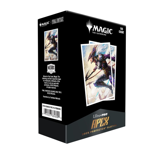 105 Lommer! Magic: The Gathering - Final Fantasy: Kain, Traitorous Dragoon - Apex Matte Deck Protector Sleeves - Ultra Pro #38489