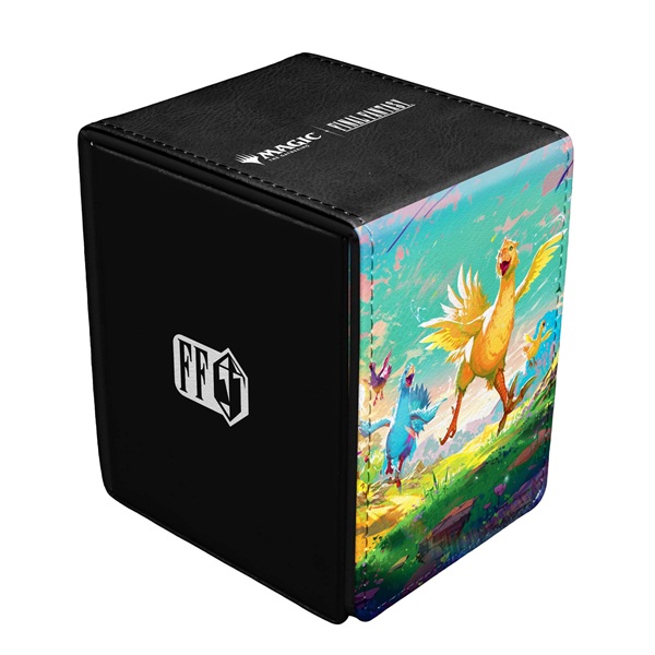 Deck Box - Magic - Alcove Flip Box (Leatherette): Final Fantasy: Chocobo Bundle Key Art - Ultra Pro #38497