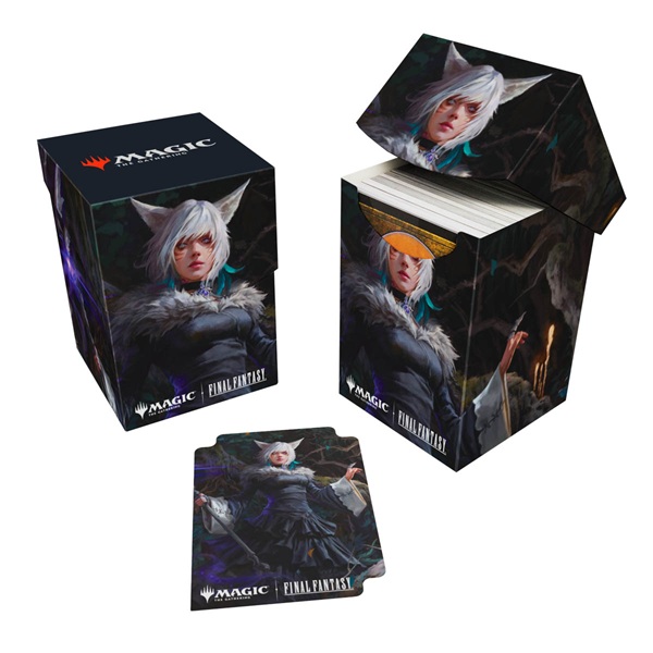 Deck Box 100+ - Magic - Universes Beyond: Final Fantasy - Commander: Y'shtola, Night's Blessed - Ultra Pro #38715
