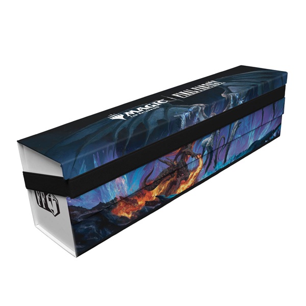 Opbevaringsboks - Magic - Flat Pack Storage Box (Holder 500+ Kort): Universes Beyond: Final Fantasy: Key Art (Ifrit vs Bahamut) - Ultra Pro #38737