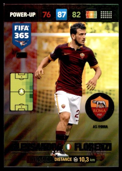 Adrenalyn XL FIFA 365 2017 #385 Alessandro Florenzi (AS Roma)