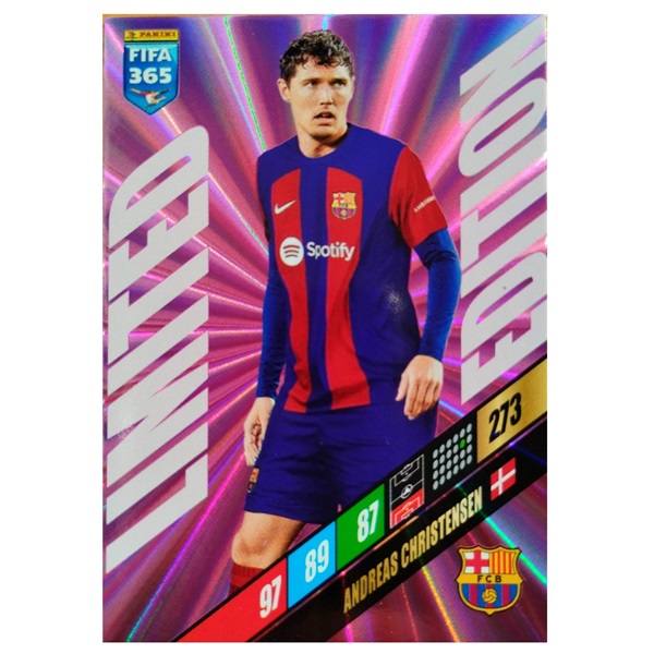 Adrenalyn XL FIFA 365 2024 #273 Andreas Christensen (FC Barcelona)