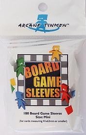 Arcane Tinmen - Regular: Mini Card Sleeves (American Mini) - 41x63mm - 100 Lommer - #AT-10405