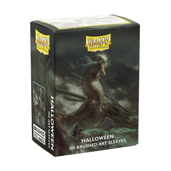 Dragon Shield Deck Protectors - Brushed Art Sleeves: Halloween 2026 - 100 lommer - Dragonshield - Sleeves #AT-12191