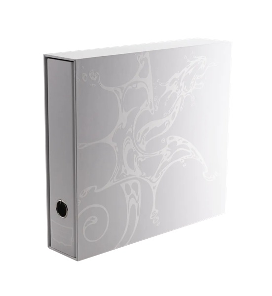 Dragon Shield - 4-Ring Slipcase Binder (Album/Ringbind) - Sanctuary: White - Dragonshield #AT-33603