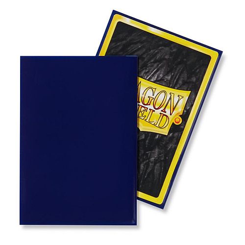 Dragon Shield Small/Japanese Size Deck Protectors - Classic: Night Blue (Blå) - 60 lommer - Dragonshield (Yugioh) - Sleeves #AT-10642