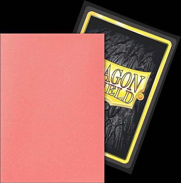 Dragon Shield Small/Japanese Size Deck Protectors - Matte Dual: Peach (Orange) - 60 lommer - Dragonshield (Yugioh) - Sleeves #AT-15153