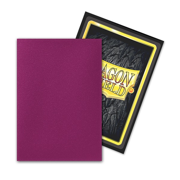 Dragon Shield Small/Japanese Size Deck Protectors - Matte Dual: Wraith (Purple/Lilla) - 60 lommer - Dragonshield - Sleeves #AT-15156