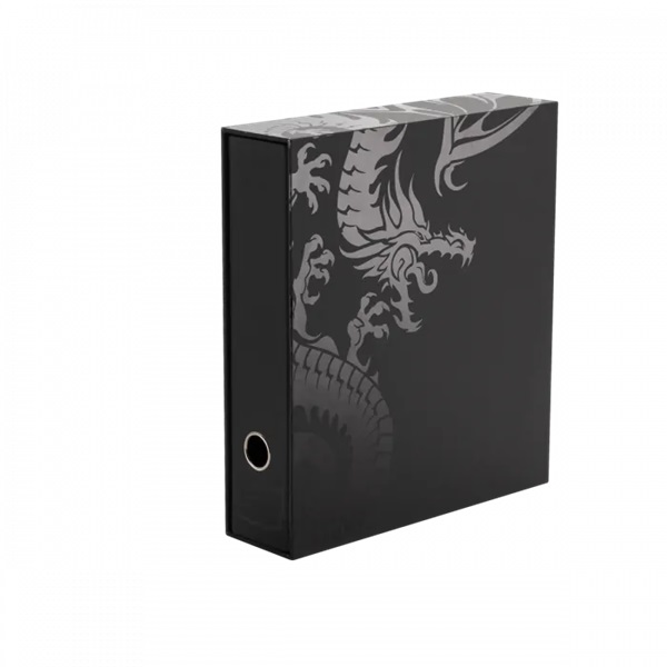 Dragon Shield - Slipcase Binder (Album/Ringbind) - Sanctuary: Black - Dragonshield #AT-33600