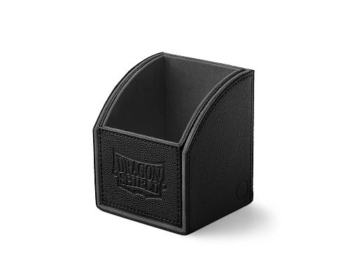 Dragon Shield Nest Box - Black/Black - Plads til 100+ kort i lommer - Dragonshield #AT-40106