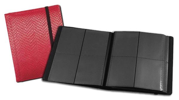 Mappe - Legion: Dragon Hide - Binder - 4 Pocket (Plads til 160 kort) - Red