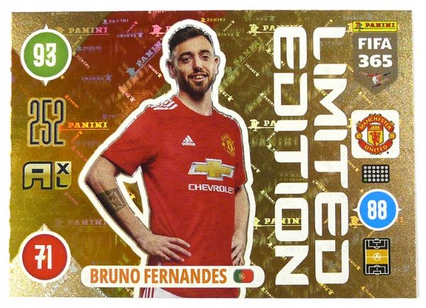 Adrenalyn XL FIFA 365 2021 - 252 Bruno Fernandes (Manchester United)