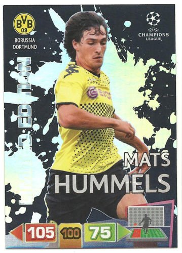Mats Hummels - UEFA Champions League 2011/2012 - Borussia Dortmund - Limited Edition!