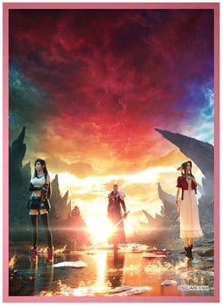 Square Enix: Final Fantasy VII Rebirth - Key Art - Premium Card Sleeves (100 Kortlommer)