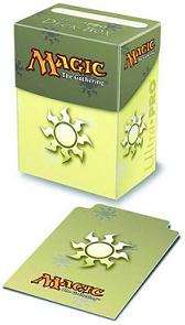 Deck Box - Mana Logo: White (Hvid)