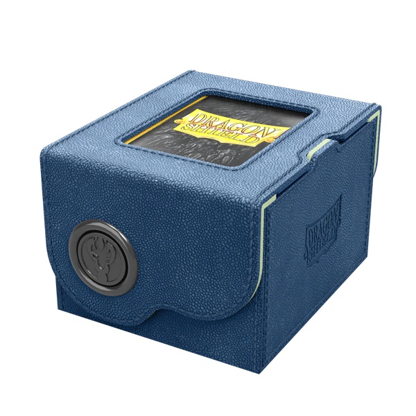 Dragon Shield: Dragon Lock System - Dragon Box 150+ - Blue & Mint - Plads til 150+ kort i lommer - Dragonshield #AT-40824