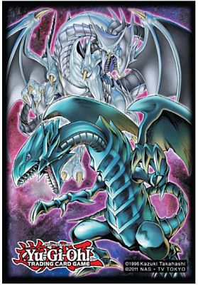 Yu-Gi-Oh Størrelse - Konami - Double Dragon Lommer/Sleeves (50 stk.)