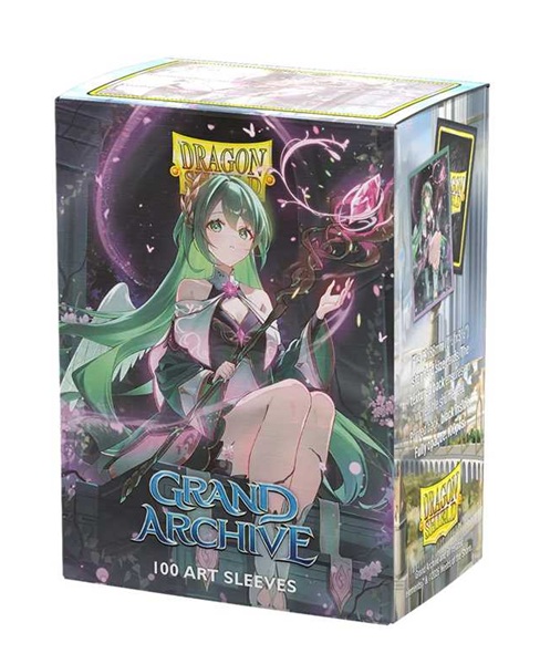 Dragon Shield Deck Protectors - Matte Dual Art Sleeves: Grand Archive: Ariel, Archangel of Natura - 100 lommer - Dragonshield - Sleeves #AT-16179