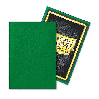 Dragon Shield Small/Japanese Size Deck Protectors - Matte: Jade - 60 lommer - Dragonshield (Yugioh) - Sleeves #AT-11104