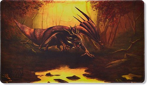 Spillemåtte (Playmat) - Dragon Shield: Umber - Teranha the Living Rock #AT-21511-LIM *Limited Edition*