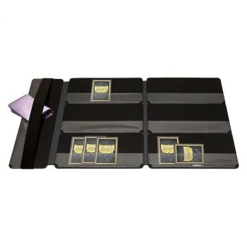 Spillemåtte (Playmat) - Dragon Shield Nomad (Travel Playmat): Black (Dragonshield) - #AT-49006
