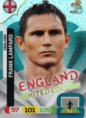 ! Frank Lampard - EM Euro 2012 - England - Panini Adrenalyn XL - Limited Edition