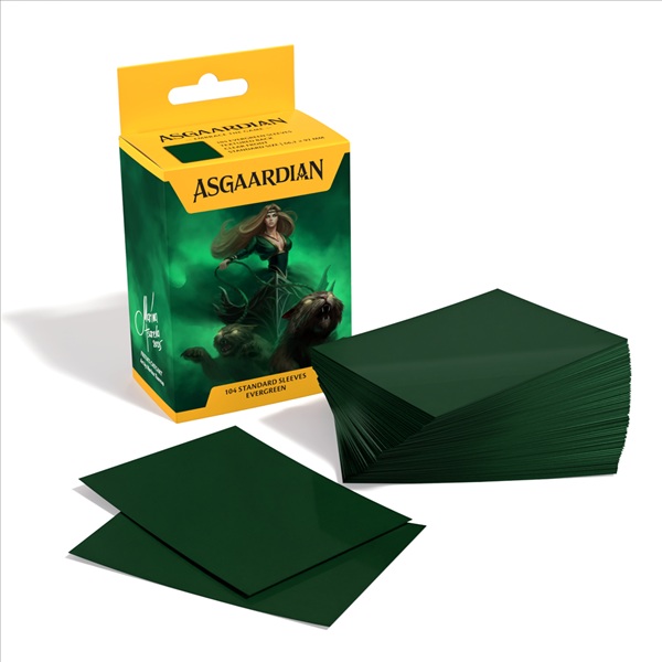 104 lommer! Asgaardian - Standard Sleeves: Evergreen - #1103