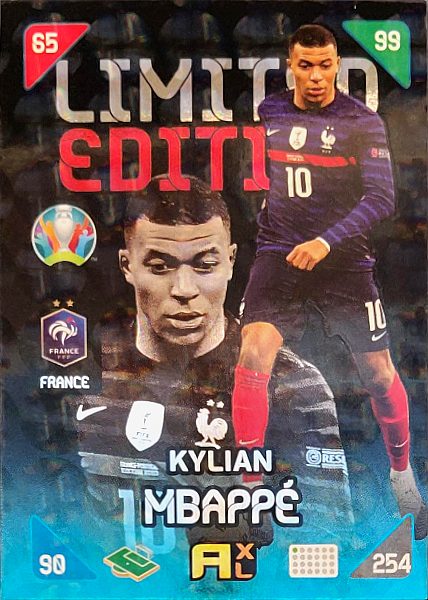 Adrenalyn Euro 2020: 2021 Kick Off - Kylian Mbappé (France)