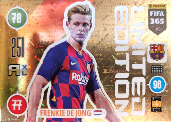 Adrenalyn XL FIFA 365 2021 - 251 Frenkie De Jong (FC Barcelona)