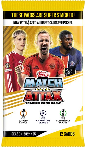 Topps Match Attax - Match Attax 2024/2025: UEFA Champions League -  Booster Pack