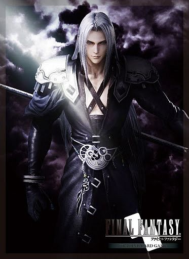 60 Lommer! Final Fantasy 7 - Dissidia: Sephiroth Deck Protector Sleeves - #SQUXFFTCG07/ACCSQX013 Standard sized