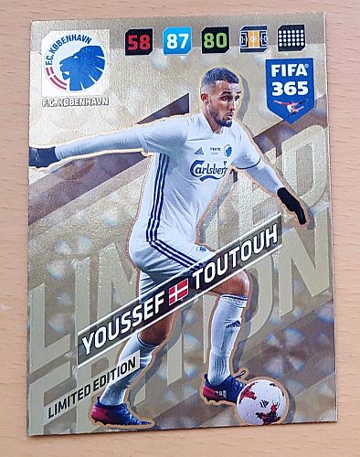 Adrenalyn FIFA 365 2018 Youssef Toutouh, F.C. København