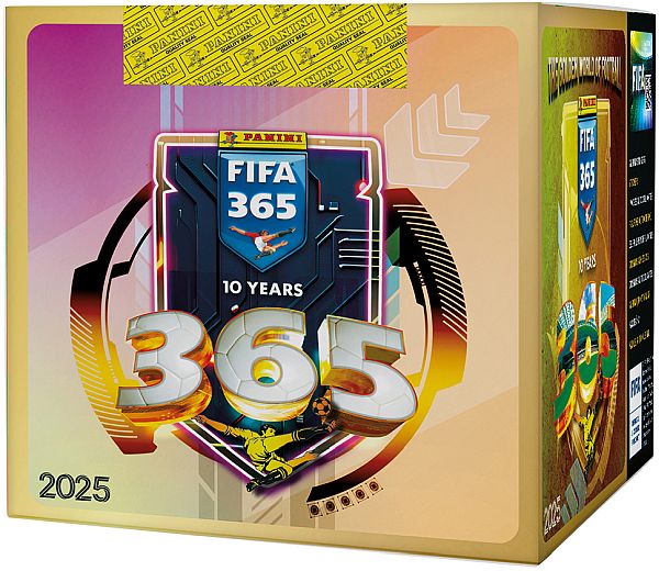 Panini Fodbold-Stickers/Klistermærker: FIFA 365 2025 - Booster Display - 1 Box med 50 Pakker
