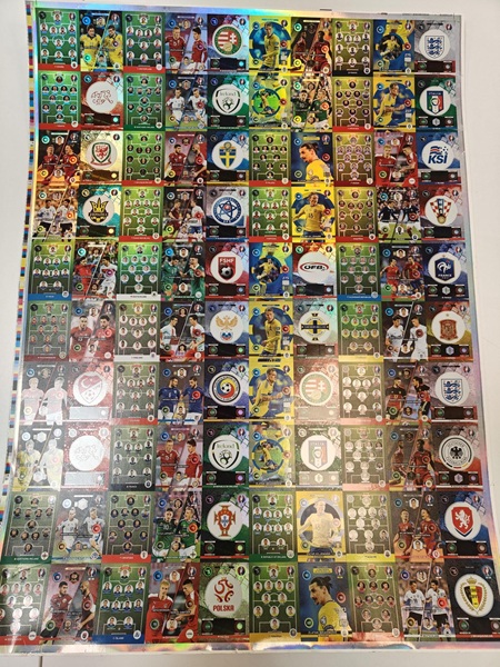 Panini Adrenalyn XL: Euro 2016 - Uncut Sheet