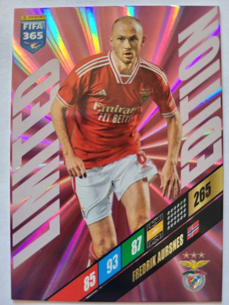 Adrenalyn XL FIFA 365 2024 #265 Fredrik Aursnes (SL Benfica)