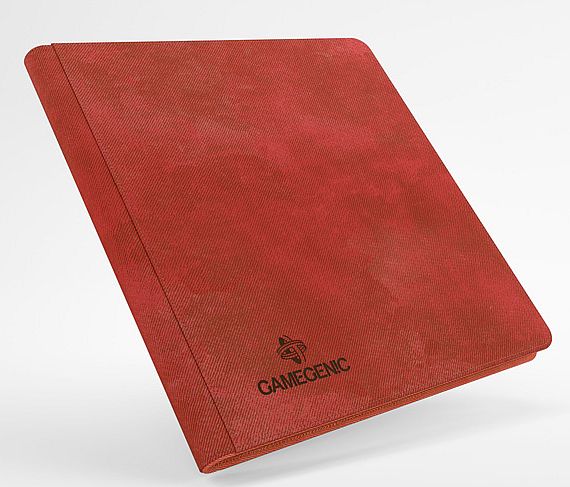 Gamegenic - Mappe: Zip-Up Album 24-Pocket (Holder 480 Kort) - Red (Rød)