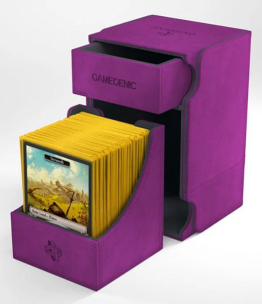 Gamegenic - Deck Box: Watchtower 100+ Convertible - Purple (Lilla)