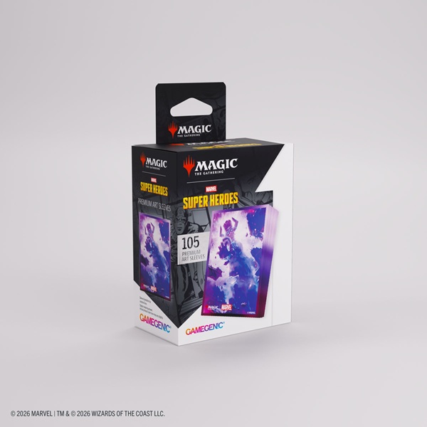 Gamegenic - Magic: The Gathering - Marvel Super Heroes - Premium Art Sleeves - Galactus Token (105 Kortlommer)