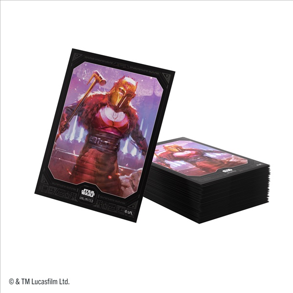 Gamegenic - Star Wars: Unlimited - Premium Art Sleeves Set 8: Ashes of the Empire - The Armorer (60+1 Kortlommer)