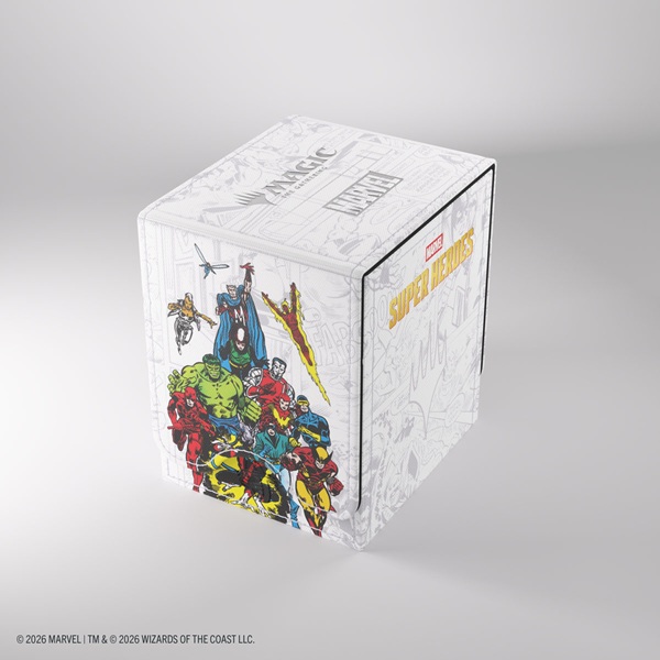 Gamegenic - Deck Box: Magic: The Gathering - Marvel Super Heroes - Squire 100+ XL - Marvel Age