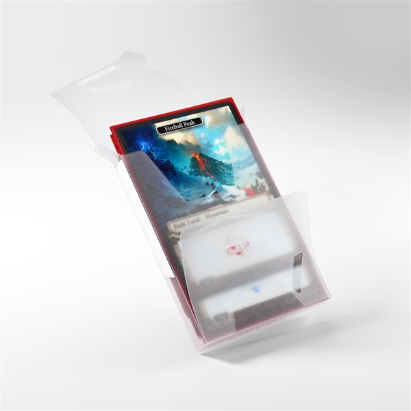 Gamegenic - Deck Box: Cube Pocket 15+ - Clear (Transparent) (8 Pieces)
