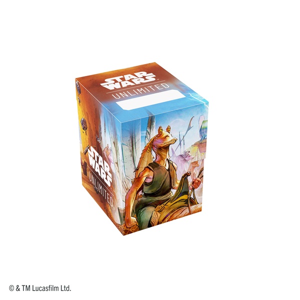 Gamegenic - Deck Box: Star Wars: Unlimited - Set 9: Homeworlds - Soft Crate - Jar Jar Binks