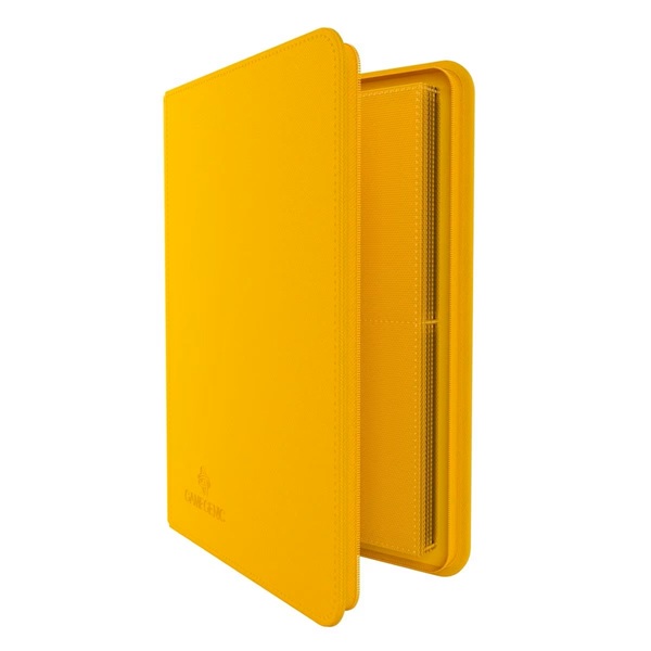 Gamegenic - Mappe: Zip-Up Album 8-Pocket (Holder 160 Kort) - Yellow (Gul)