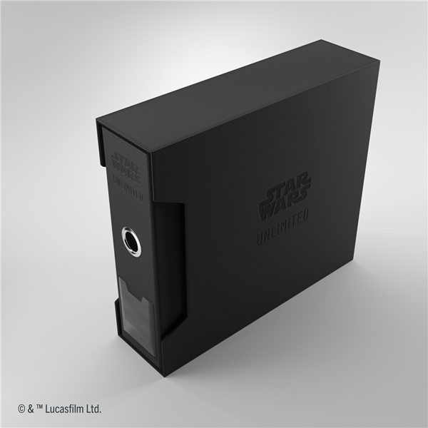 Gamegenic - Mappe: Star Wars: Jump to Lightspeed - Premium Cardport 24-Pocket (Holder 480 Kort) - Black (Sort)