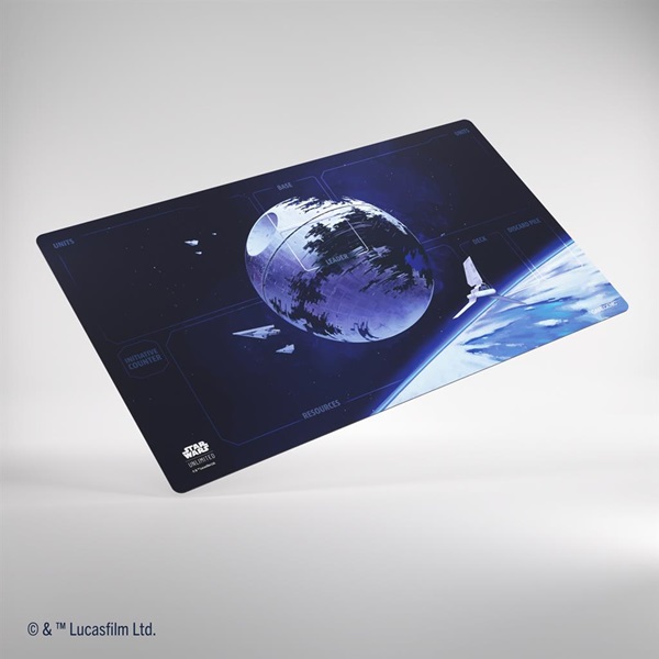Gamegenic - Spillemåtte: Star Wars: Unlimited Prime Game Mat - Death Star